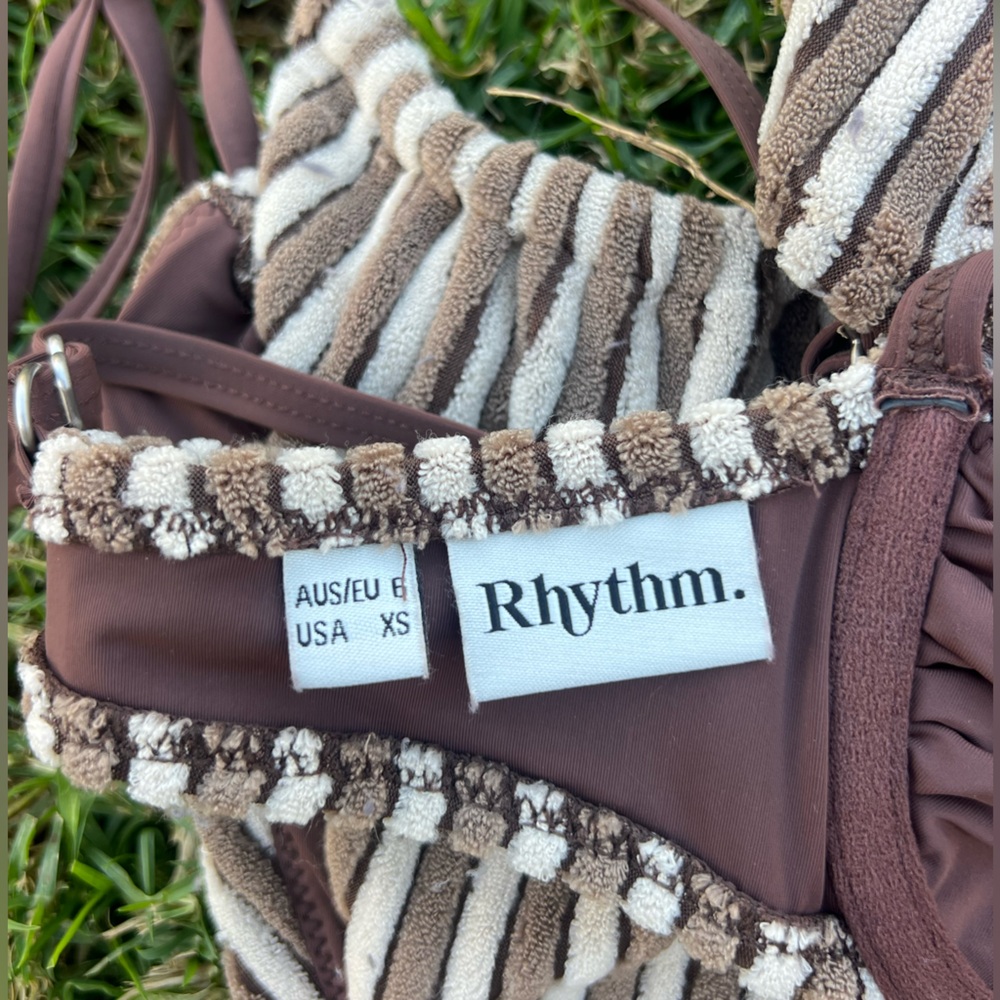 Rhythm Women’s Terry Sands Stripe Top and Bottom - Picture 5 of 5